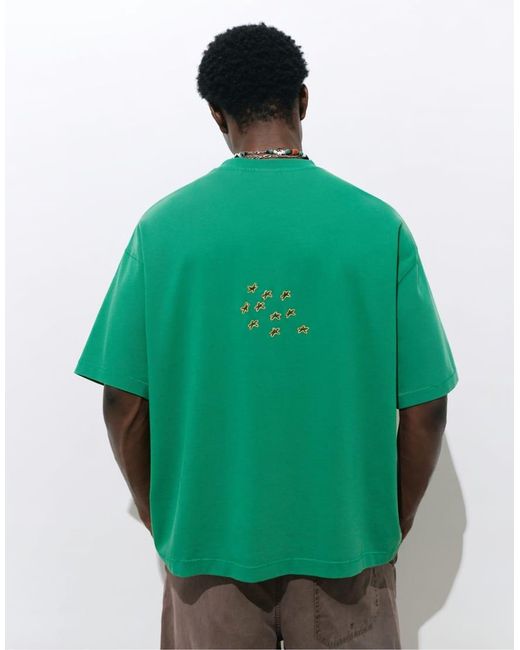 Stwd Star di Pull&Bear in Green da Uomo