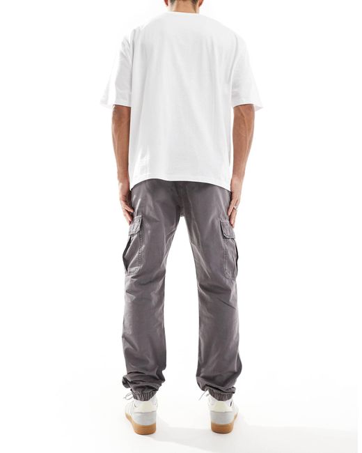 Tommy Hilfiger White Ryan Cargo Trousers for men