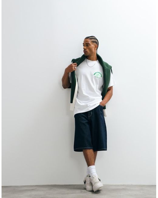 Nike Green Ice Cream Van Graphic Back Print T-Shirt for men