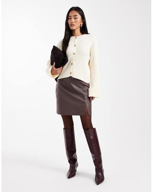 Minigonna di Object in Brown