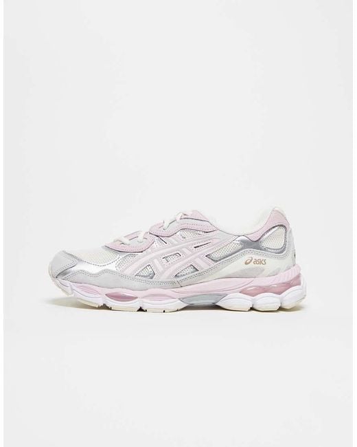 Asics White Gel-nyc Trainers