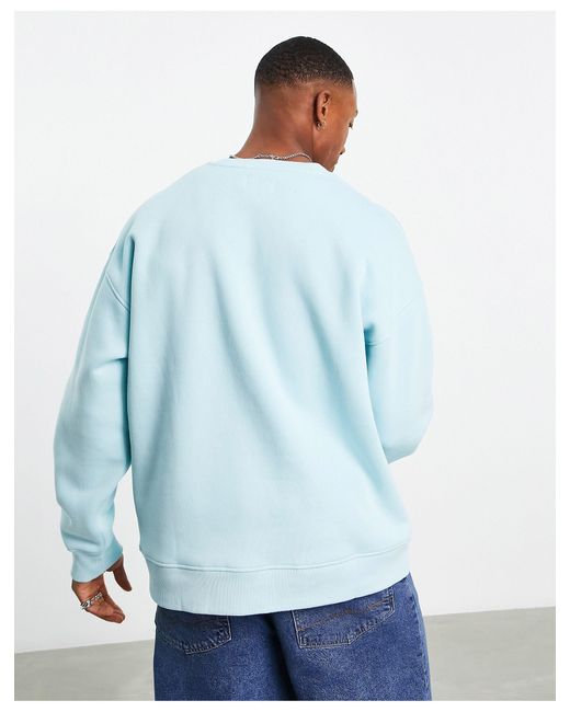 TOPMAN Cotton Oversized Sweatshirt With 