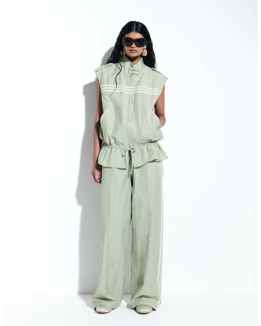 adidas Originals x ASOS Green Sleeveless Track Jacket