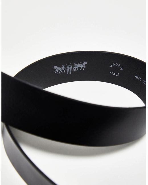 Levi's Black – ledergürtel