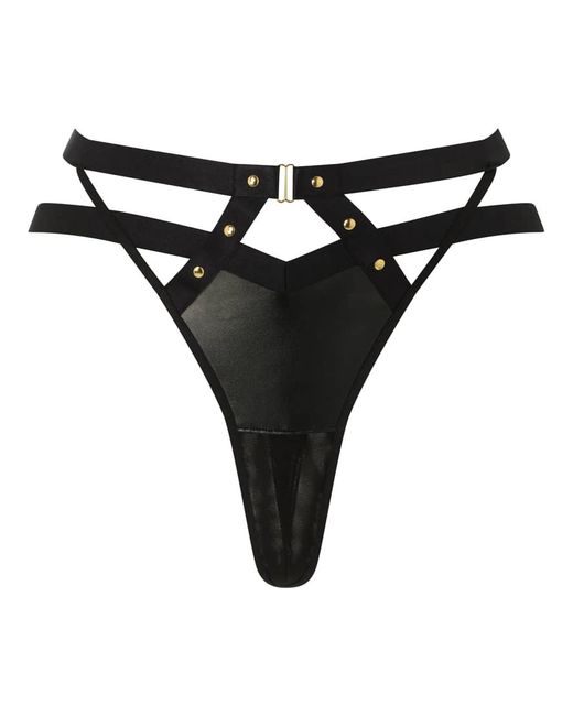 Ann Summers Black After Dark Crotchless String