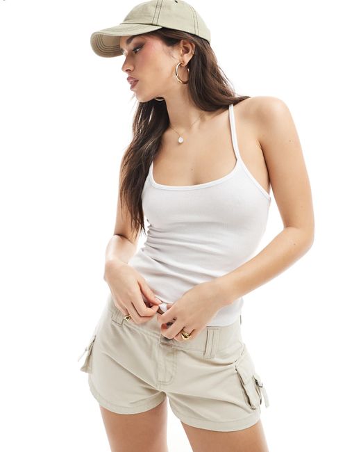 Cotton On White Cotton On Byron Scoop Cami