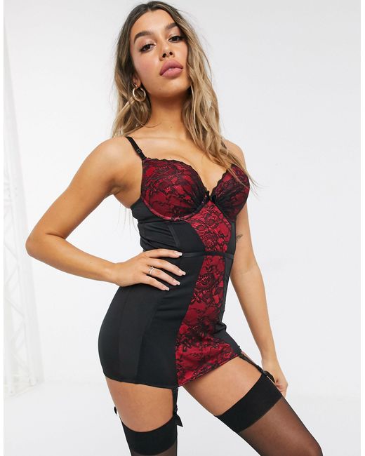 NEW ANN SUMMERS  BESOTTED SHAPEWEAR CAMI & SUSPENDERS - FIRM