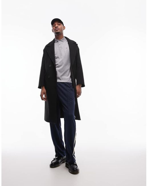 Polo Gris Jaspeado De Corte Estándar De Algodón De Tommy Hilfiger de hombre de color Gray