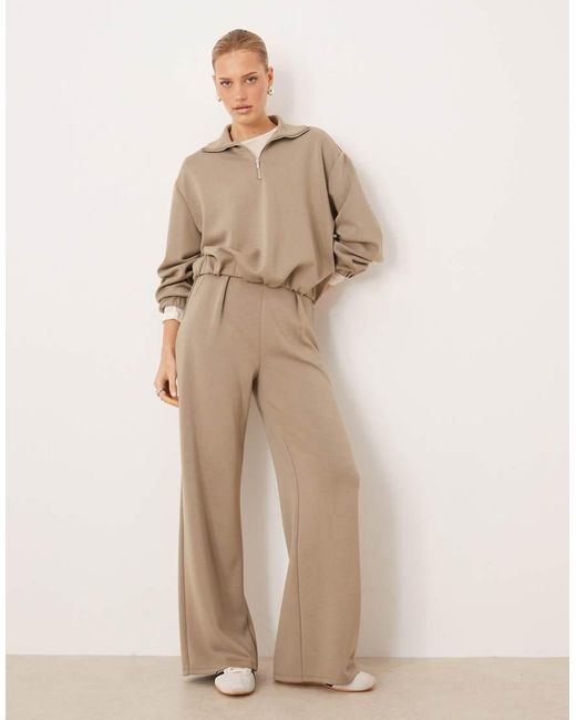 Mango Natural Guesi Straight jogger Co-ord