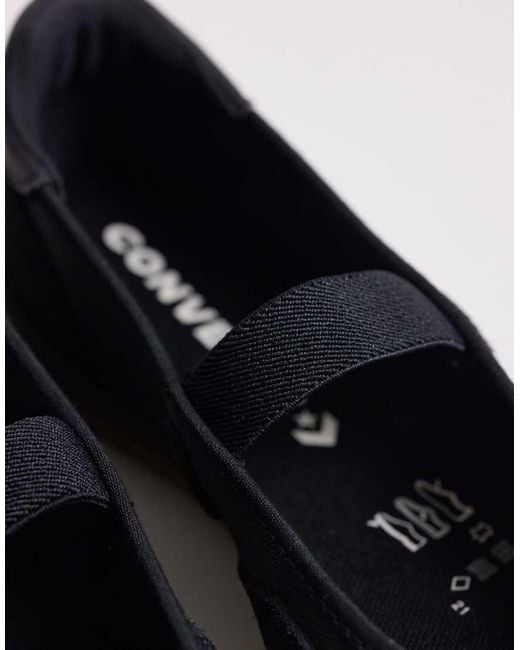 Converse Blue Run Star Ballet Flats