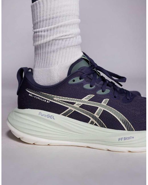 Asics Gray Gel-cumulus 27 Running Trainers