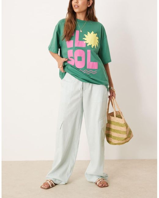 Cotton On Green Haven Utility Pant