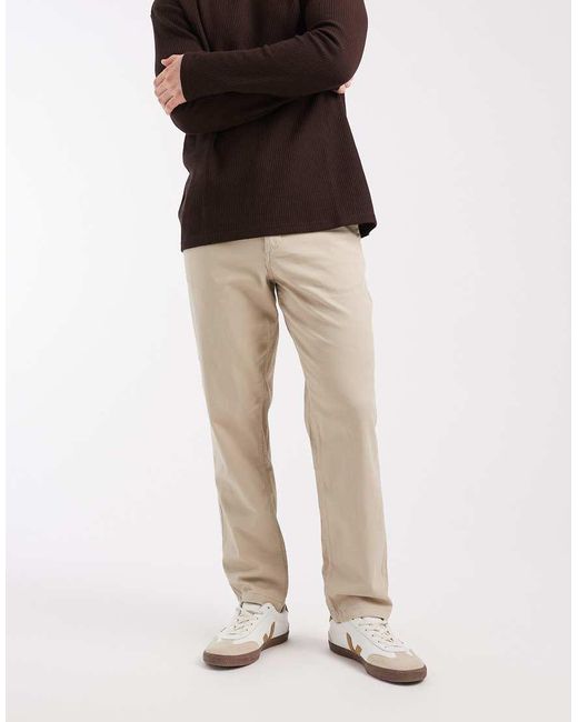 Jack & Jones Natural Ollie Regular Chinos for men