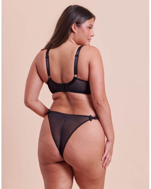Curvy Kate Pink Flora Tanga