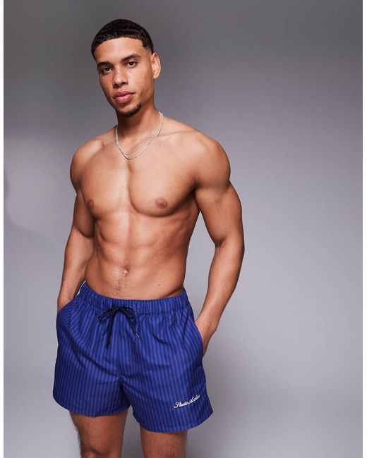 ASOS Blue Swim Shorts for men