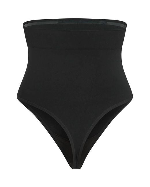 Hunkemöller Blue Seamless Enhancing High Waisted Thong