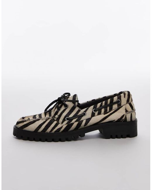 Bronx White Sie-nna Boat Shoes