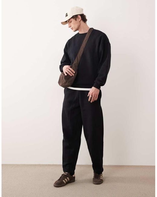 Only & Sons Black Oversized Sweatshirt for men