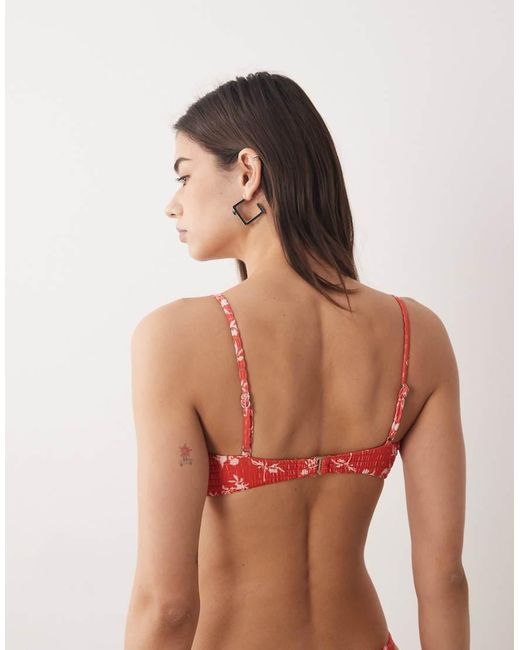 Dippin' Daisy's Red Dippin Daisys Underwire Bikini Top
