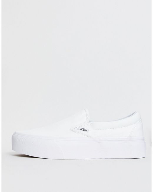 chunky vans slip ons