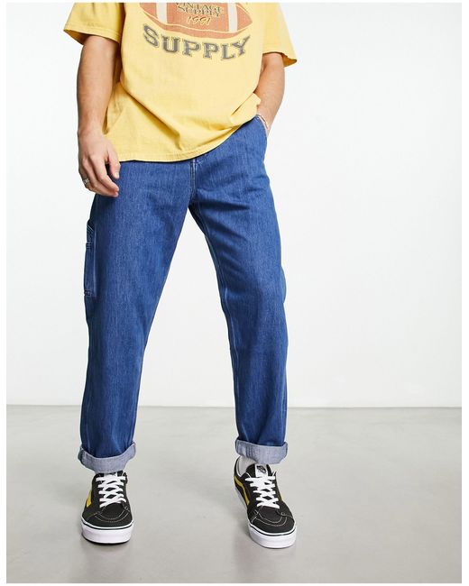 Carpenter - jean fuselé - clair Lee Jeans pour homme en coloris Blue