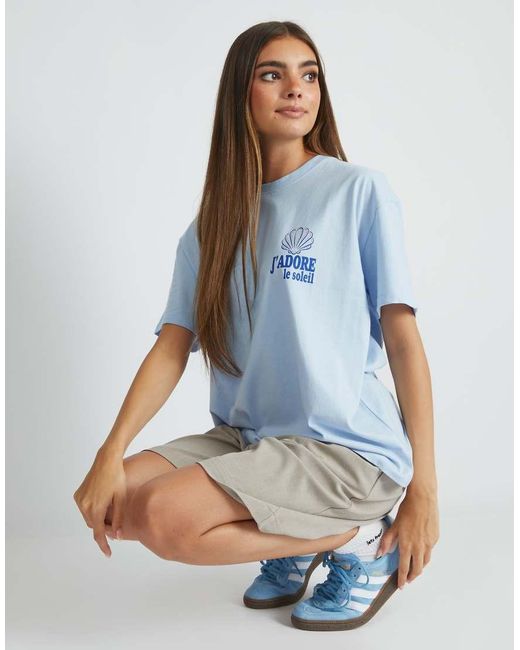 Skinnydip London Blue London La Mer T-Shirt