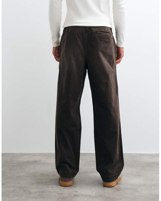 Hollister White Holister Y2k baggy Pants for men