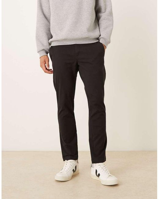 Chino di Mango in Black da Uomo