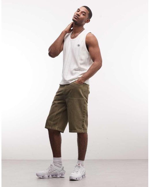 Alma de Ace White Peta Vest for men