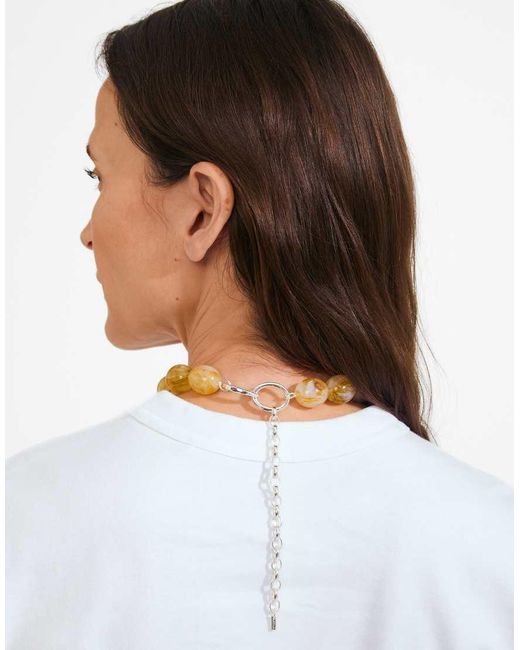 Pilgrim Metallic Still Necklace