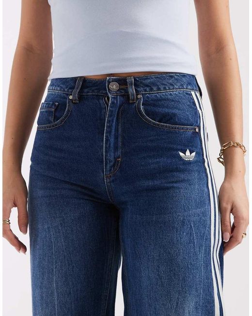 Adidas Originals Blue Dad Jeans