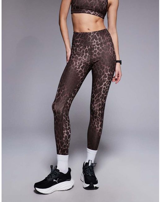PUMA Gray Tad Essentials Training Leggings