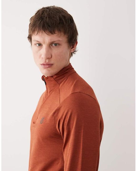 Dare 2b Red Reflective Quick-Dry Power Up Iv Jersey T-Shirt for men