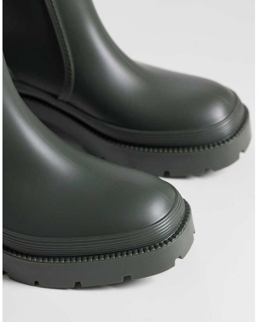 SEQWL Black Gumboots