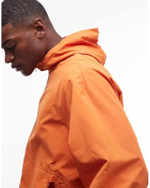 Giacca Antipioggia Ripiegabile Stormmax di ASOS in Orange da Uomo