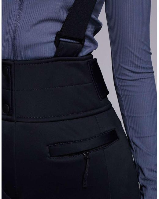 ASOS 4505 Ski & Snow Blue Asos 4505 Hourglass Ski Soft Shell Water Repellent Kick Flare Ski Trousers