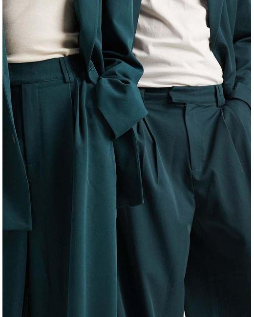 Collusion Green Wide Leg Trouser Co-Ord