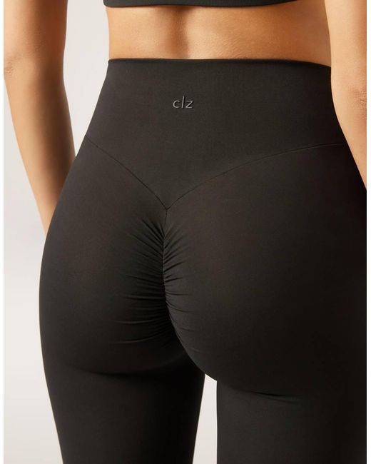 Calzedonia Black Scrunch Sculpt Leggings
