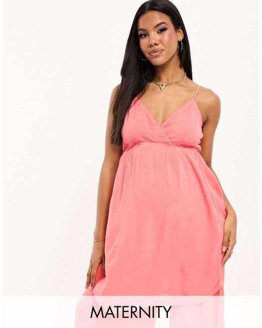 Vero Moda Pink Shirred Cami Top Co-ord