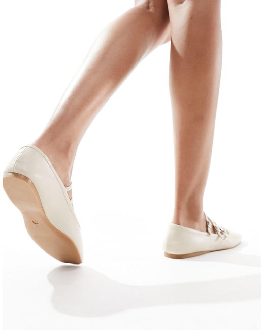 Schuh White – lianna – ballerinas
