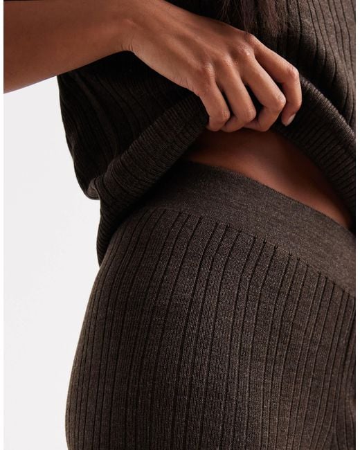 Only Petite Black Knit Pants