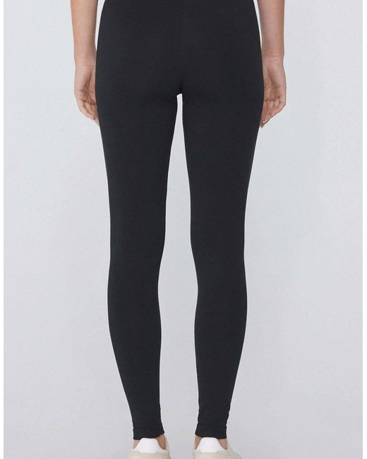 Tezenis Blue Basic Cotton Leggings