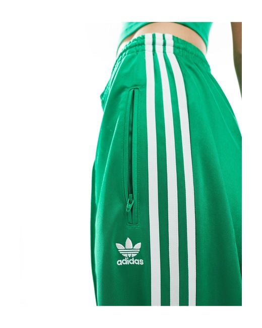 Firebird - pantaloni sportivi verdi di Adidas Originals in Green