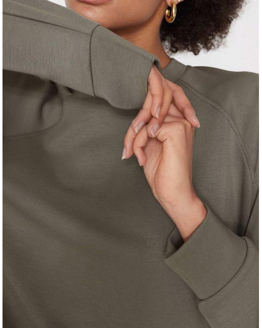 Tezenis Gray Soft Touch Round Neck Sweatshirt