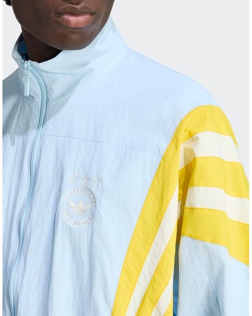 Adidas Originals Blue Originals Santiago Track Jacket for men