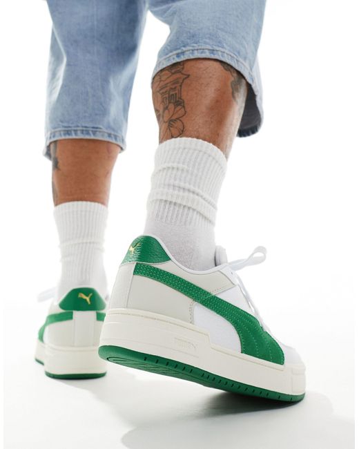PUMA – ca pro – sneaker aus wildleder in Green für Herren