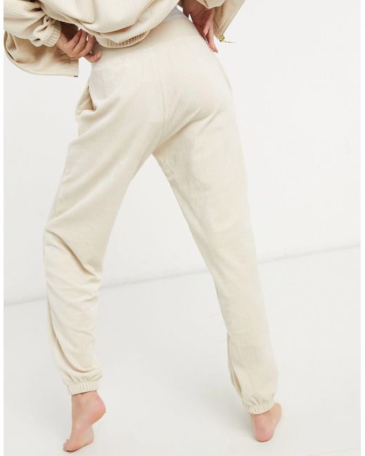 Nike Cord joggers in White (Natural) | Lyst UK
