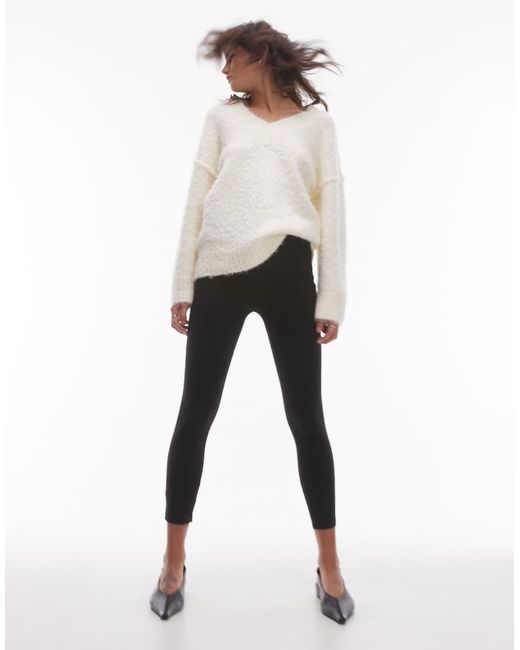 Mango Black Slim Fit legging
