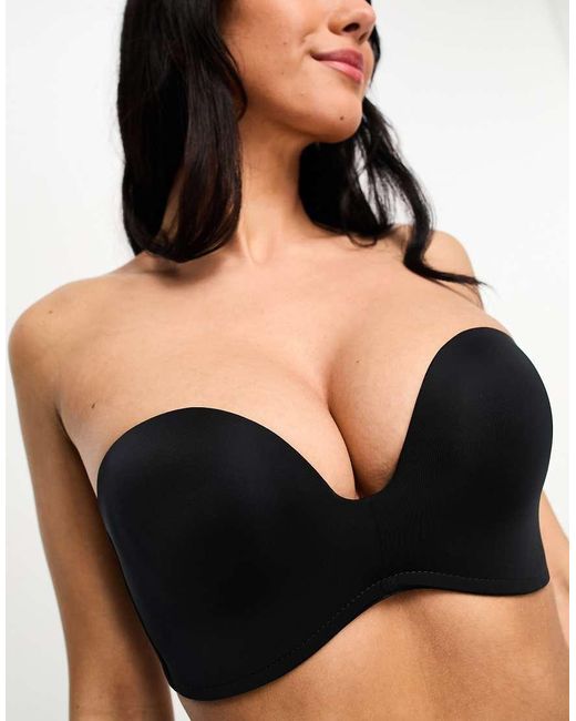 Wonderbra Black Ultimate Strapless Bra