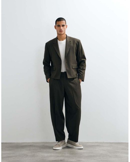 ASOS Black Boxy Suit Jacket for men